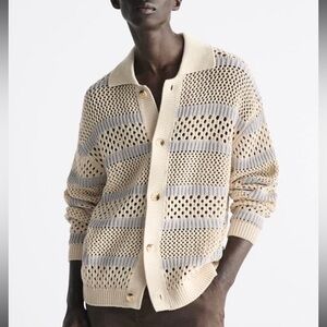 Zara Men’s Knit Cardigan